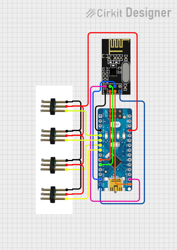 Image of creato 3.0 receiver circuit diagram: A project utilizing Arduino Nano RP2040 Connect in a practical application