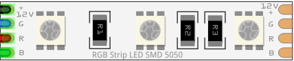 Image of 12v RGB LED Strip