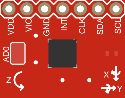 Image of SparkFun ITG-3200 Triple-Axis Gyroscope Breakout