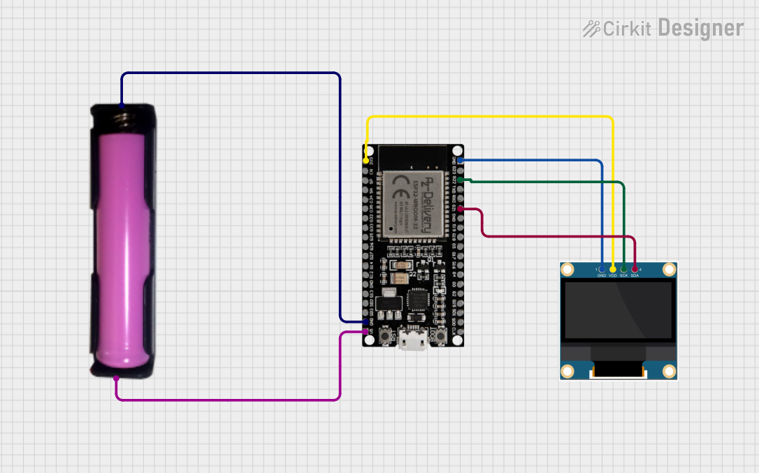 Image of oled: A project utilizing WEMOS LOLIN32 OLED in a practical application