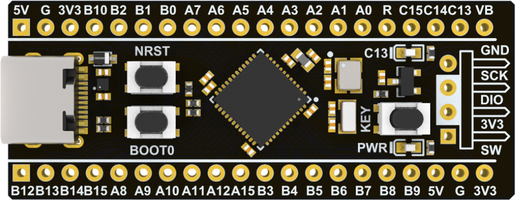 Image of STM32F4 BlackPill