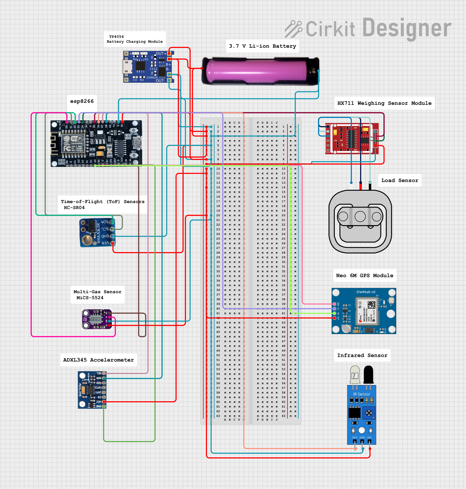 Image of gggg: A project utilizing AMS1117 in a practical application