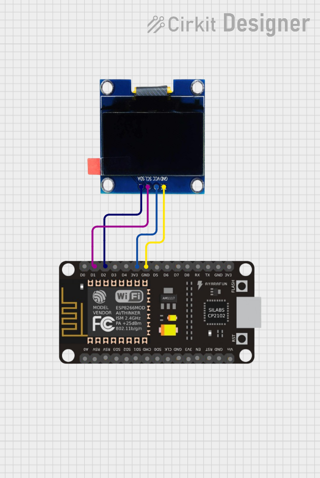 Image of OLED: A project utilizing OLED 1.3" in a practical application