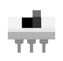 Image of SS-12D03 Miniature SPDT Slide Switch