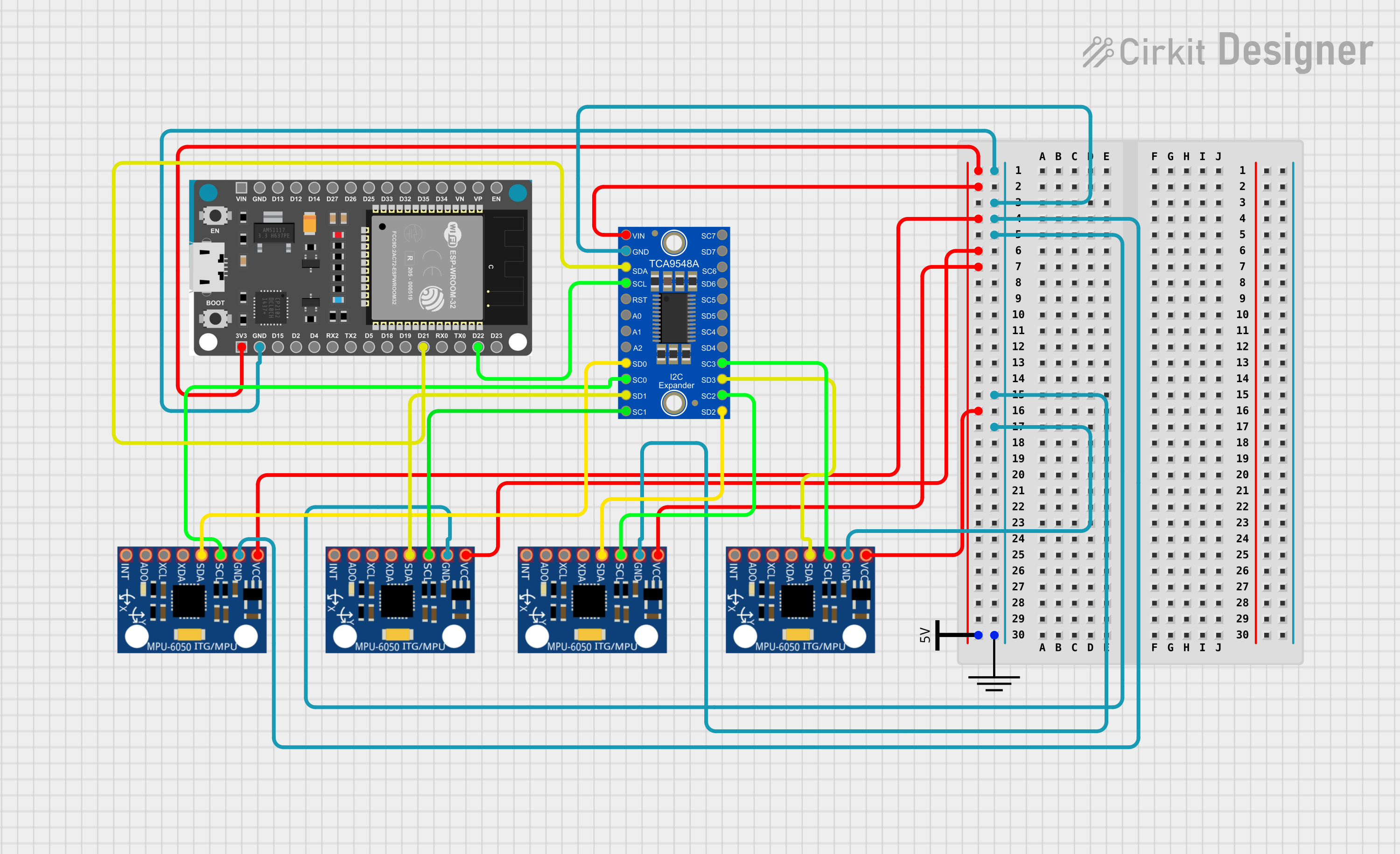 Image of project_final: A project utilizing TCA9548A i2c Multiplexer    [Bill Ludwig]  in a practical application