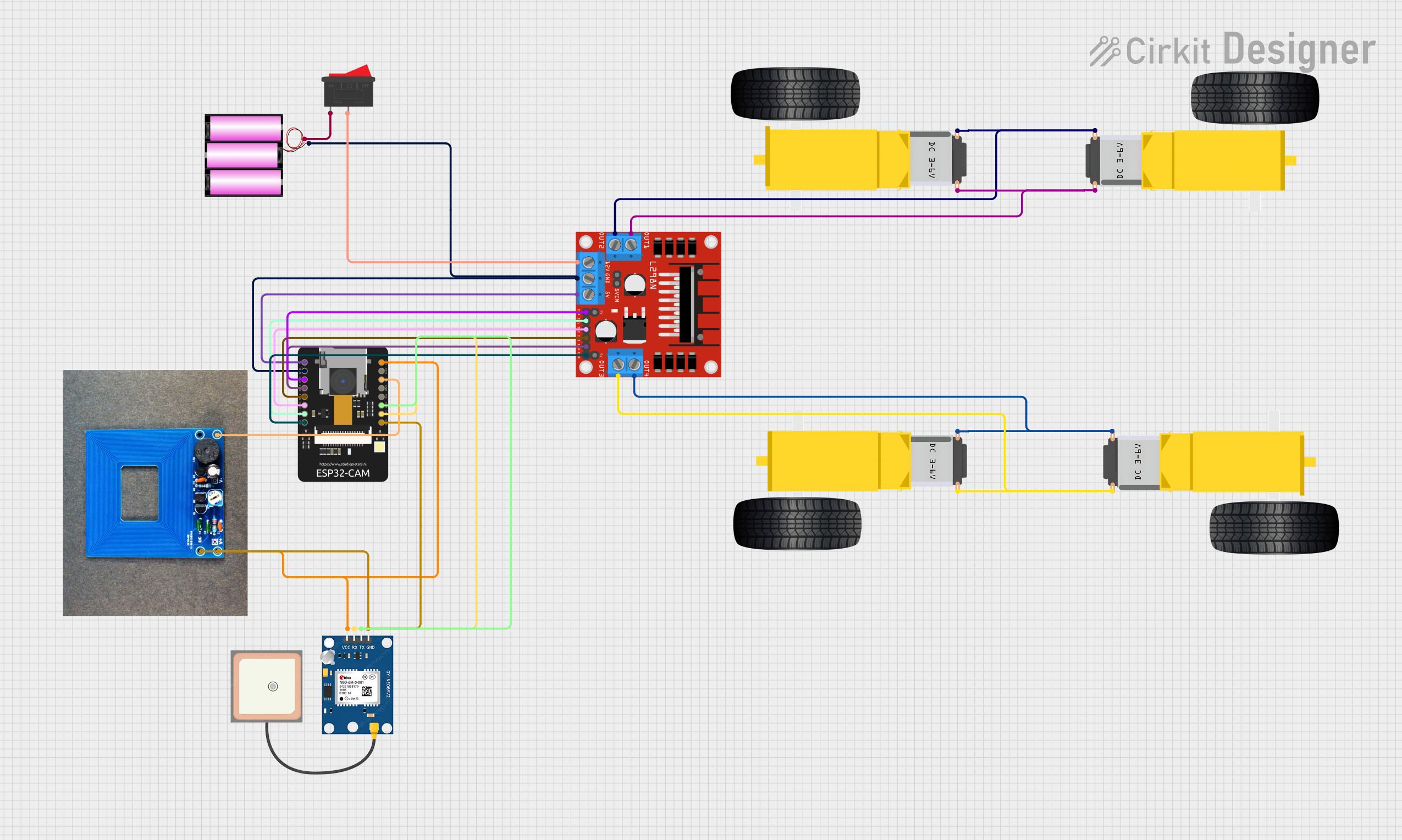 Image of Landmine detection bot: A project utilizing lm324 in a practical application