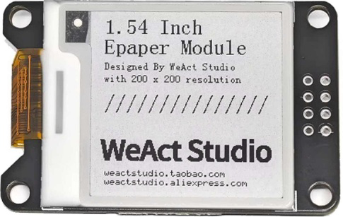 Image of WeAct 1.54 E-paper module