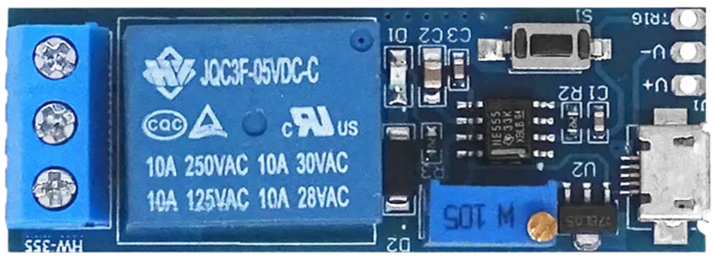 Image of Trigger Delay Relay 6-30V