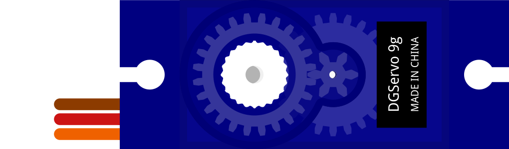 Image of Dagu DGServo 9g (Top view)