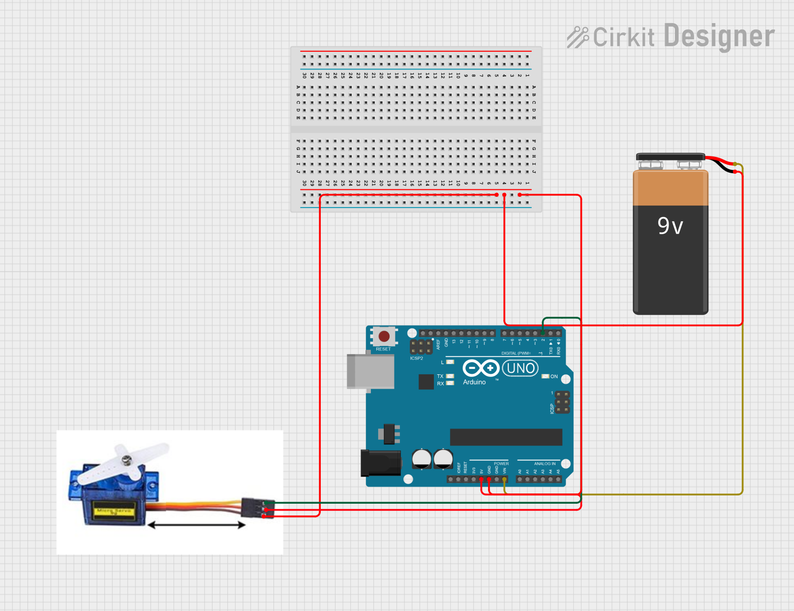 Image of Fire Fighting Robot car: A project utilizing Servo Motor 9G in a practical application