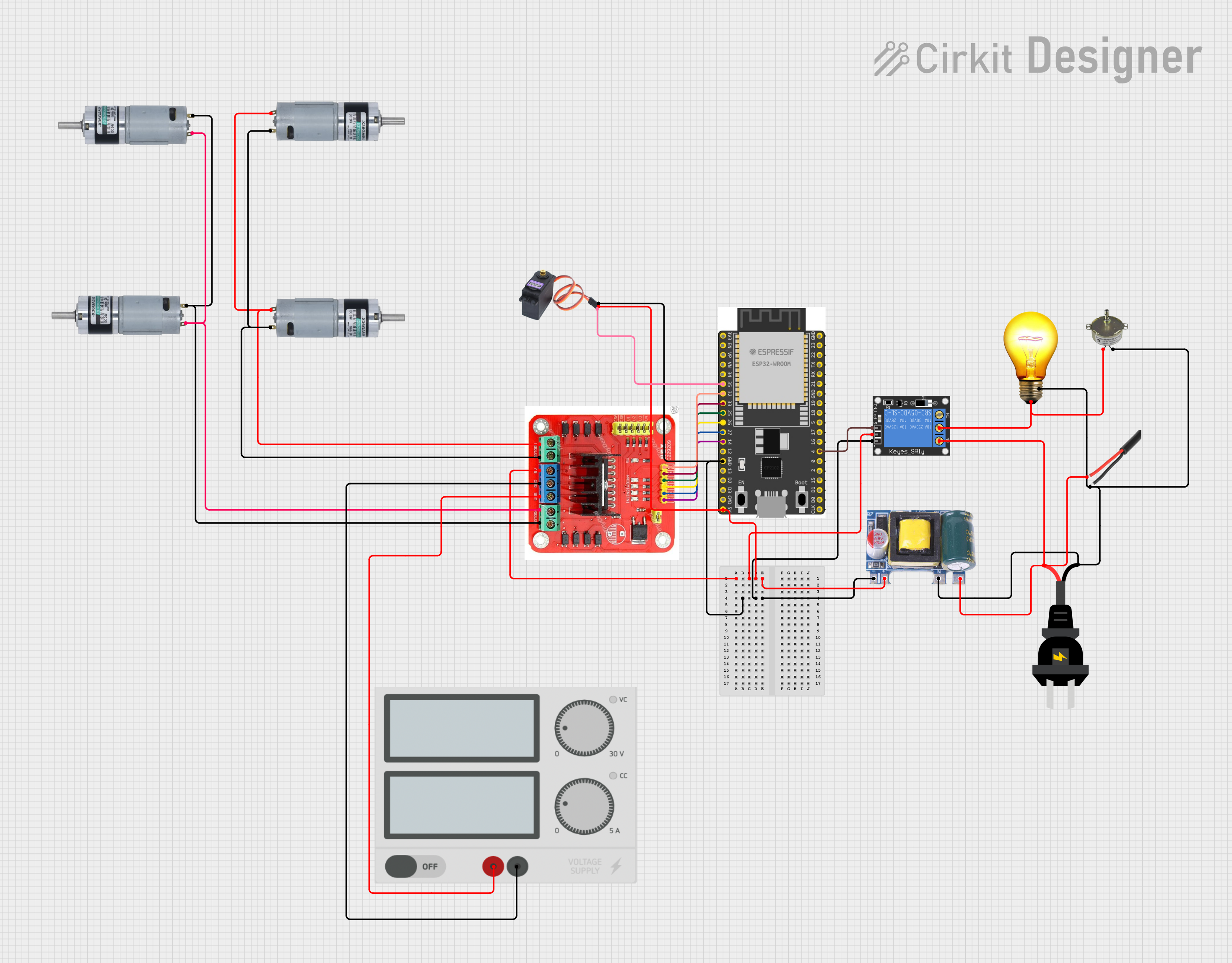 Image of Rob1: A project utilizing MRB Planetary gearbox  motor in a practical application