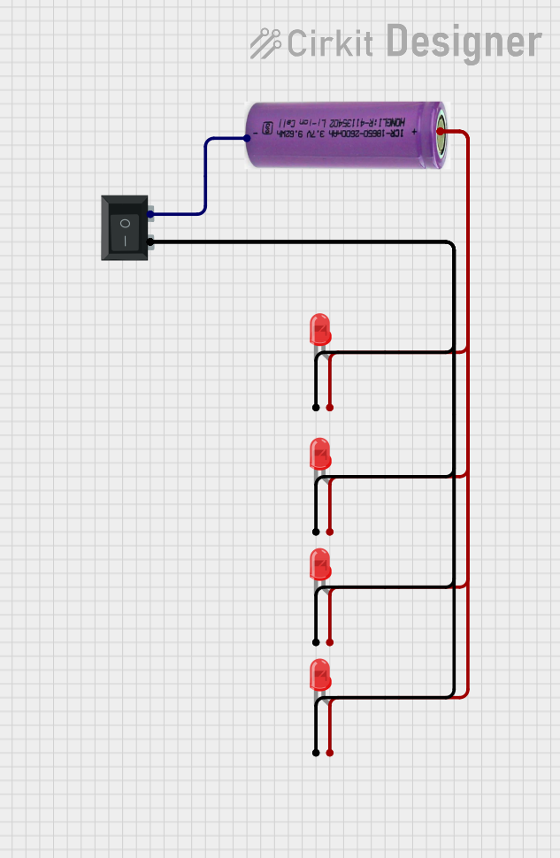 Image of Natt. fr. verkefni: A project utilizing 3xAAA Battery with Switch (bare wire) in a practical application