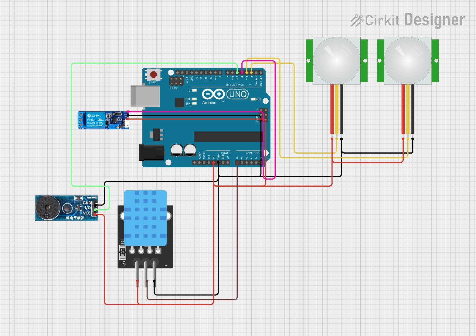 Image of electric: A project utilizing Sensor de Efecto Hall in a practical application