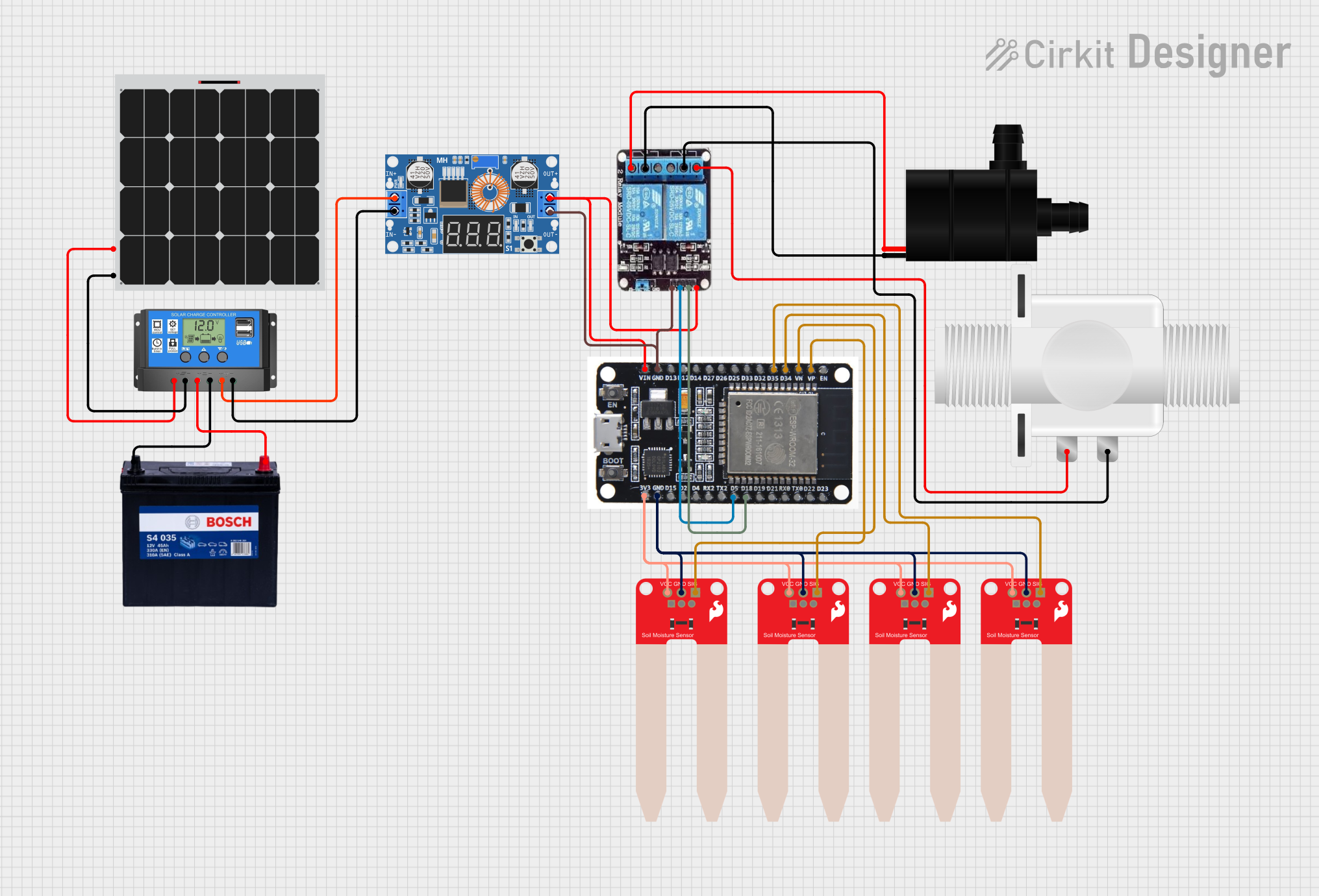 Image of FYP 1 : A project utilizing 24V Irrigation Valve in a practical application