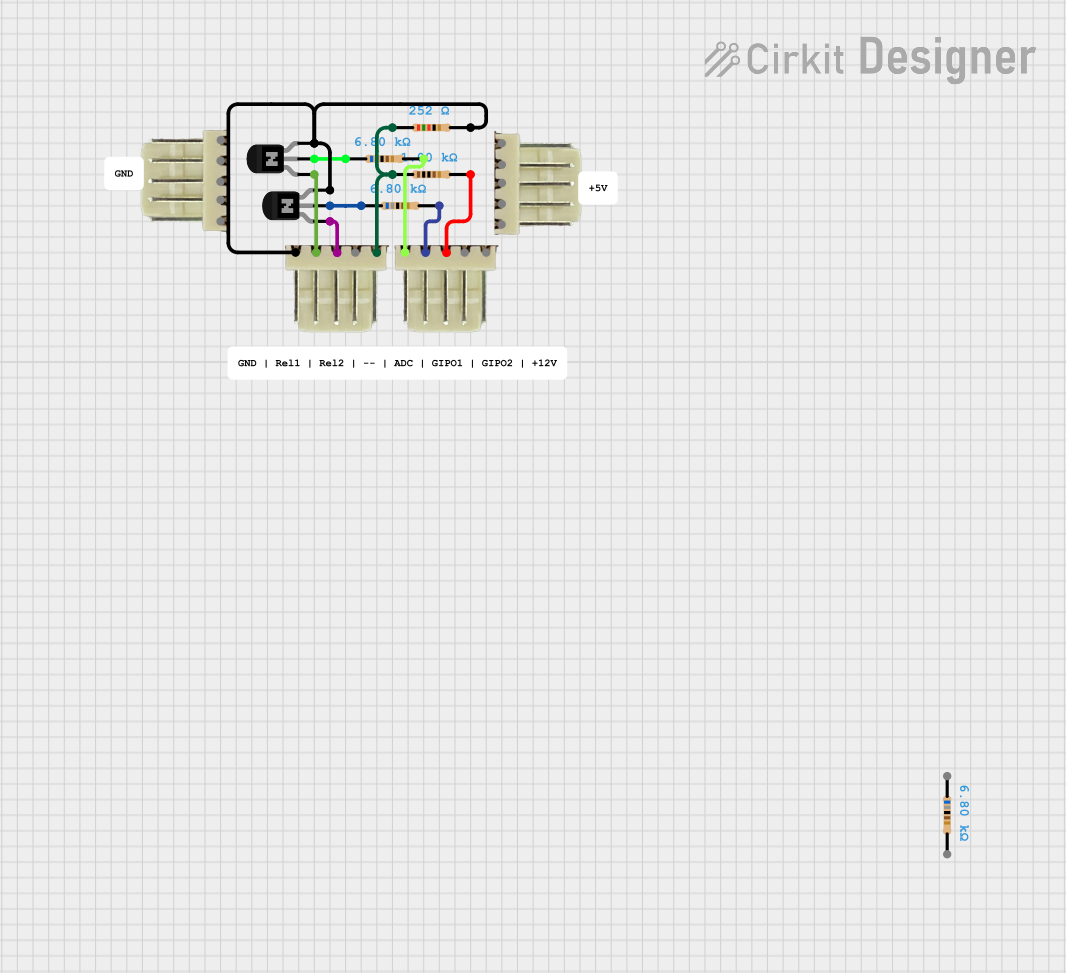 Image of Mini cross: A project utilizing Ceramic Resonator (2-pin) in a practical application