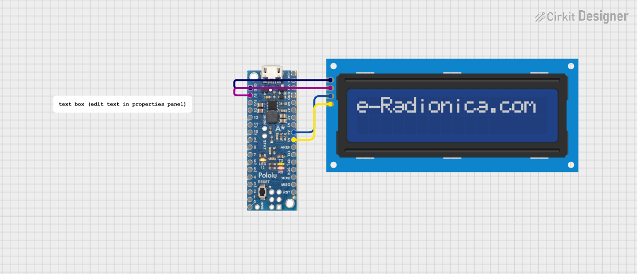 Image of lcd disolay: A project utilizing 16x2 I2C LCD in a practical application