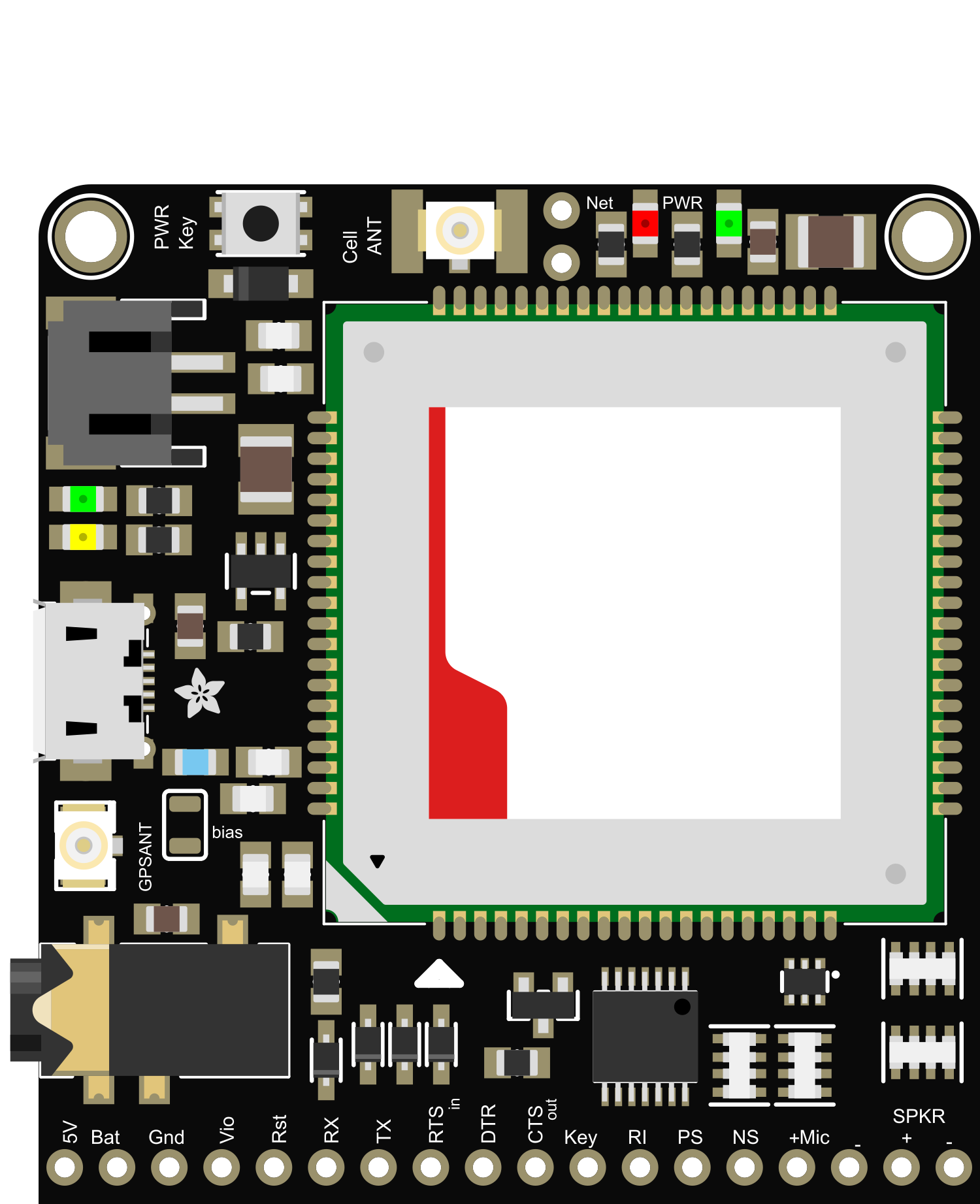 Image of Adafruit FONA 3G Breakout