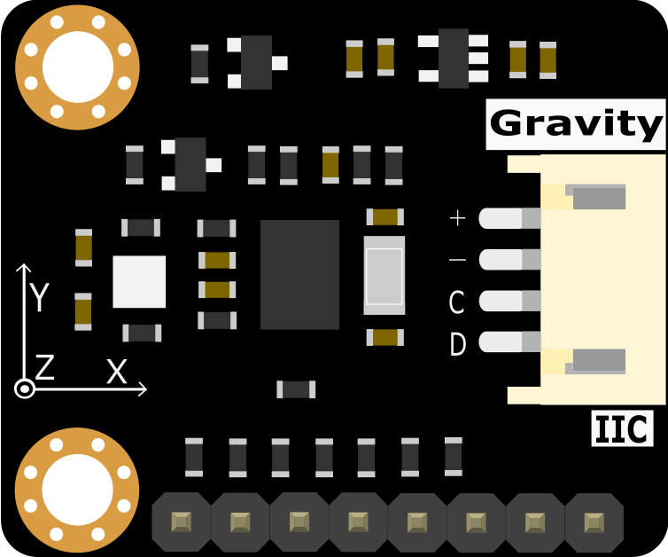 Image of Gravity: 10 DOF IMU AHRS BNO055 + BMP280