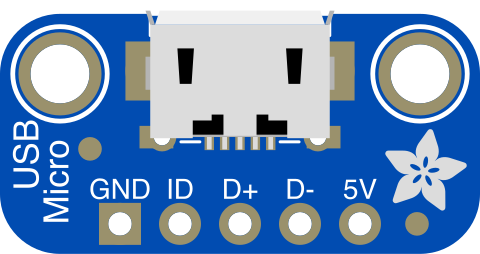 Image of Adafruit Micro USB Breakout