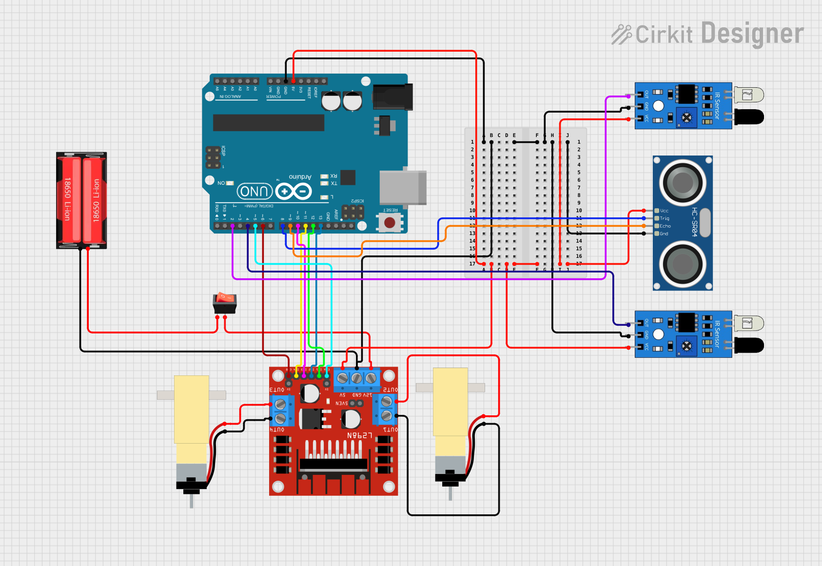 Image of RAD project: A project utilizing Line Sensor in a practical application