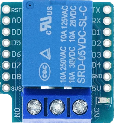 Image of Wemos D1 Mini Relay Shield