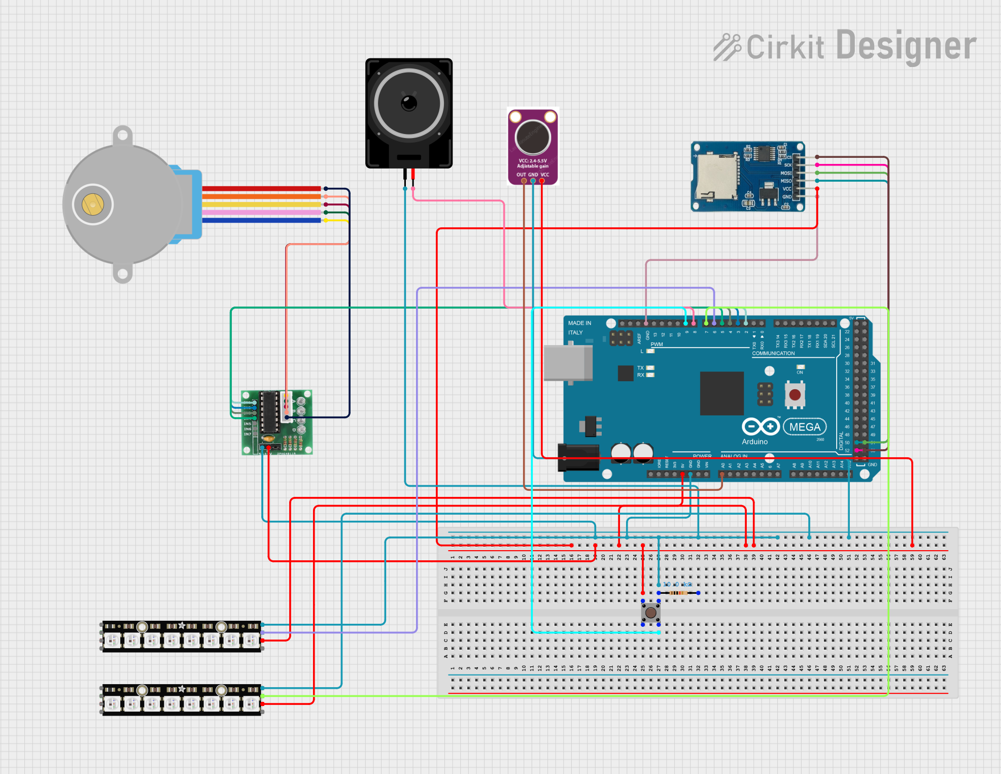 Image of BloomBeat Box: A project utilizing Adafruit STEMMA Speaker in a practical application