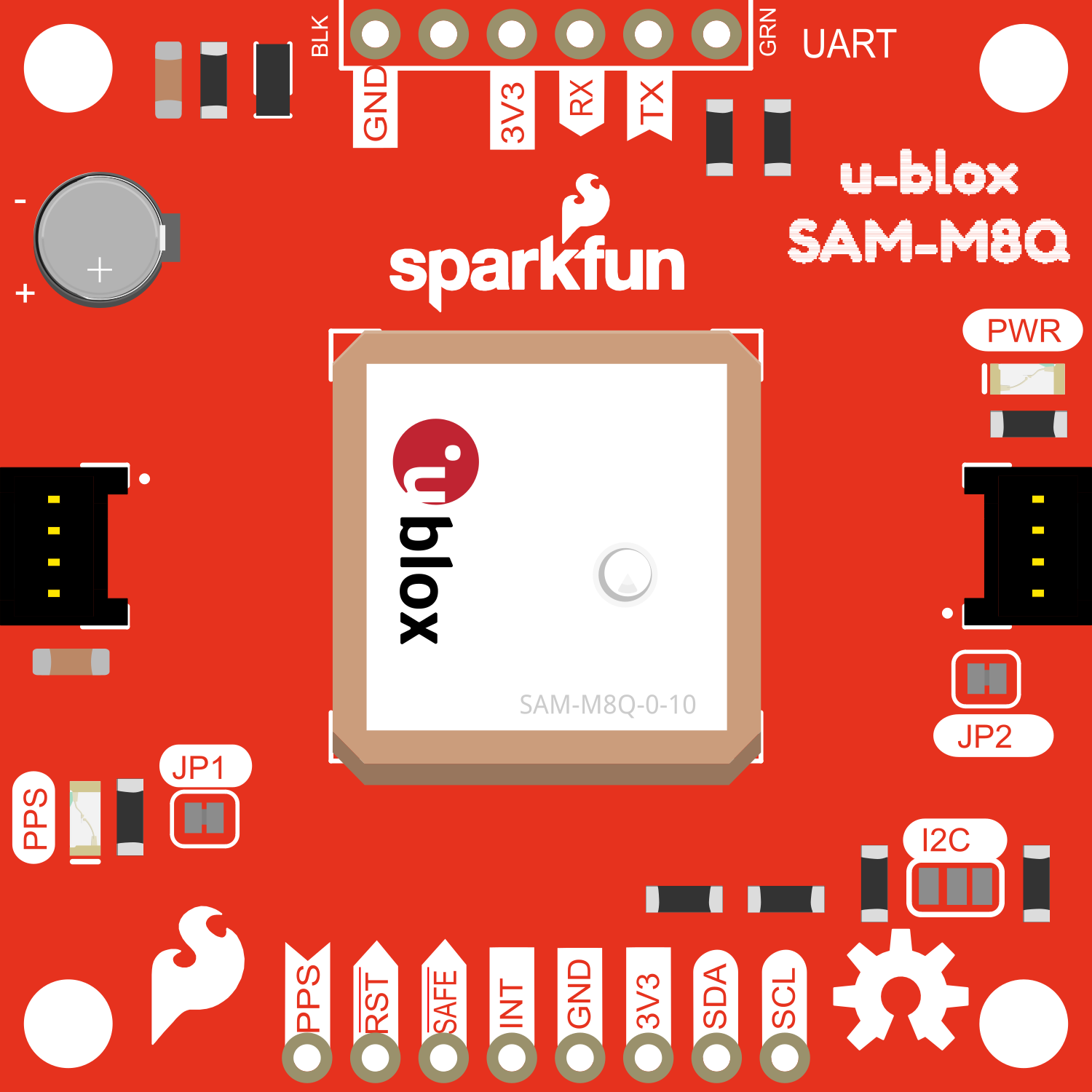 Image of SparkFun_Ublox SAM-M8Q