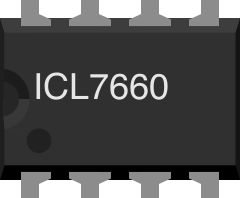 Image of ICL7660 Charge-Pump Voltage Converter (DIP-8)