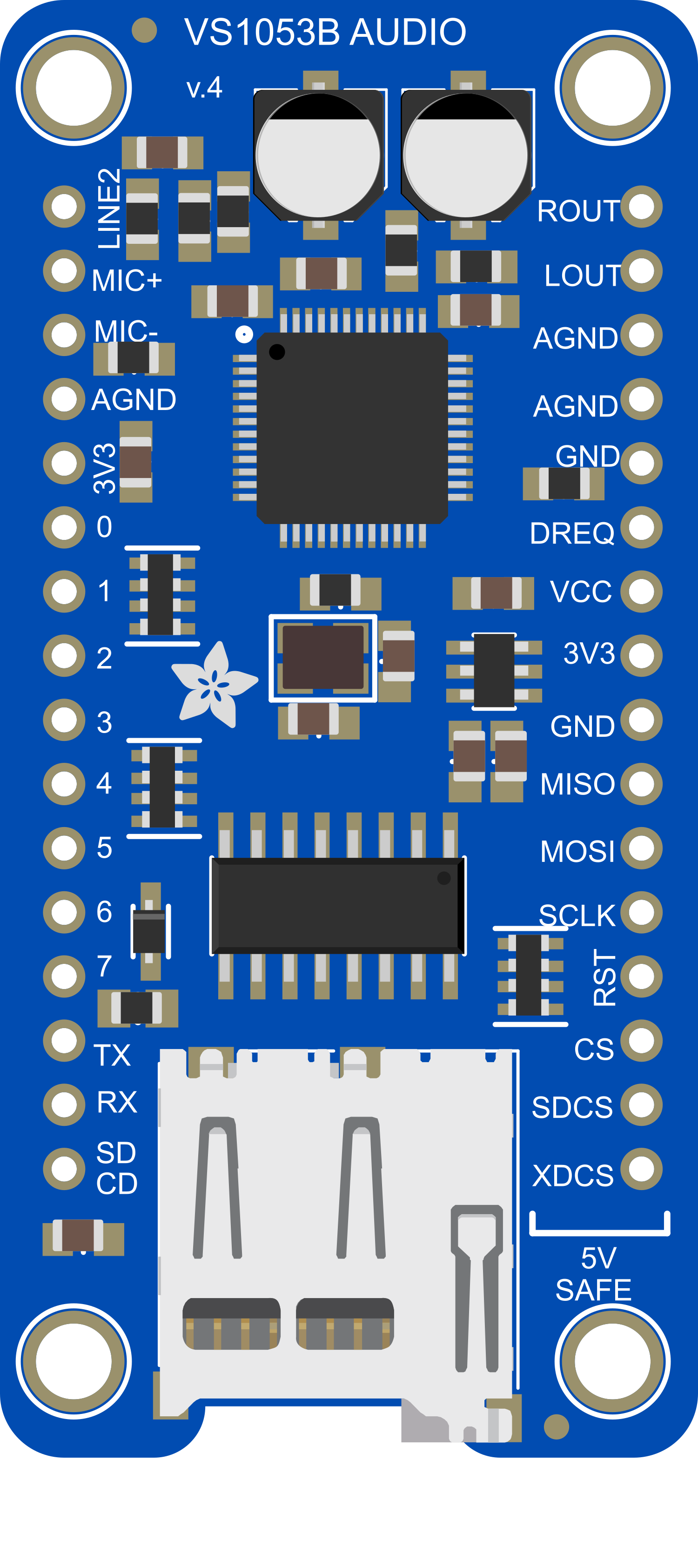 Image of Adafruit VS1053 MicroSD Breakout