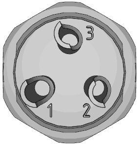 Image of 3 Contact Female Socket