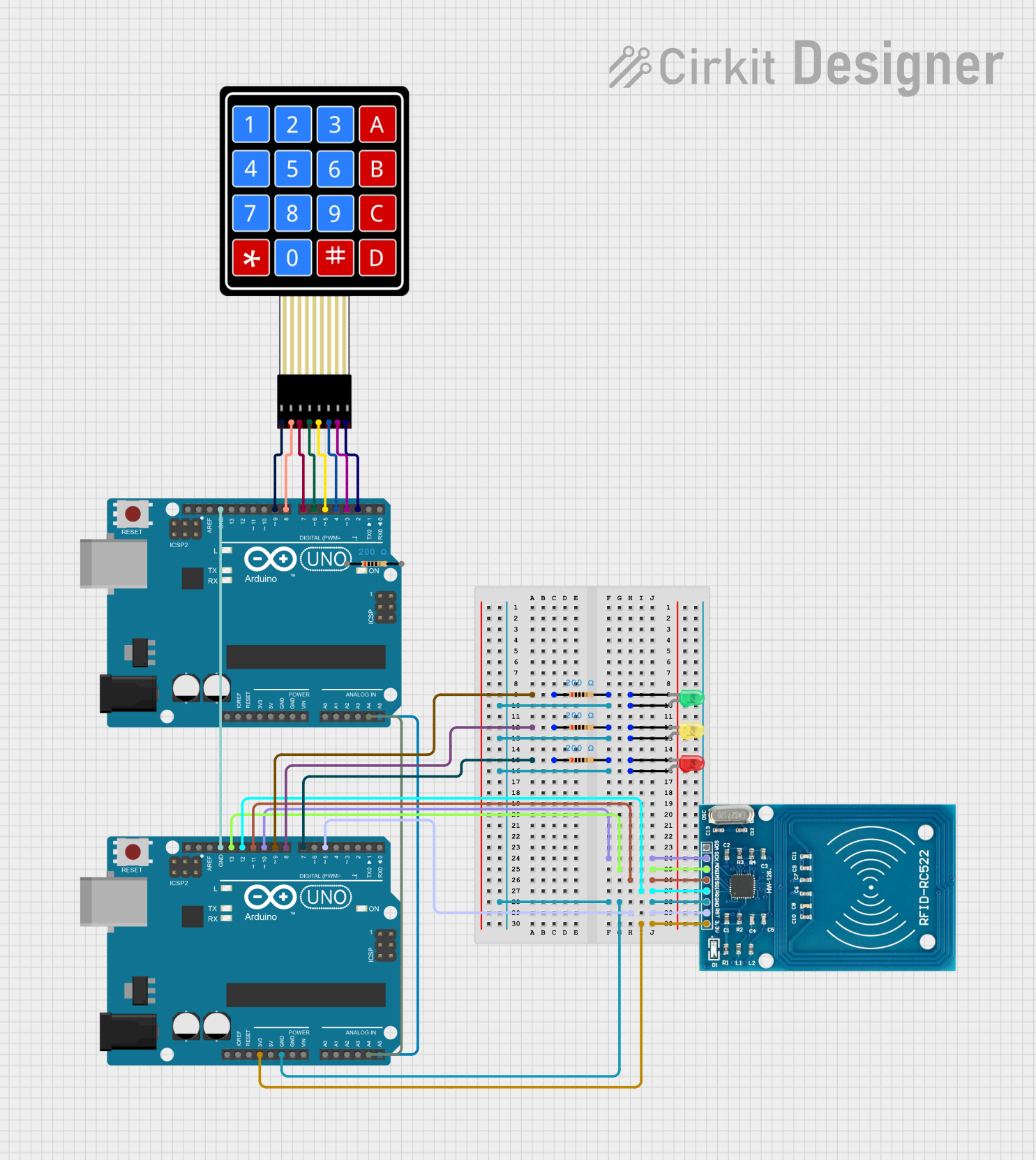 Image of Projektas: A project utilizing 26 by 31 PCB board 2.54mm spacing in a practical application