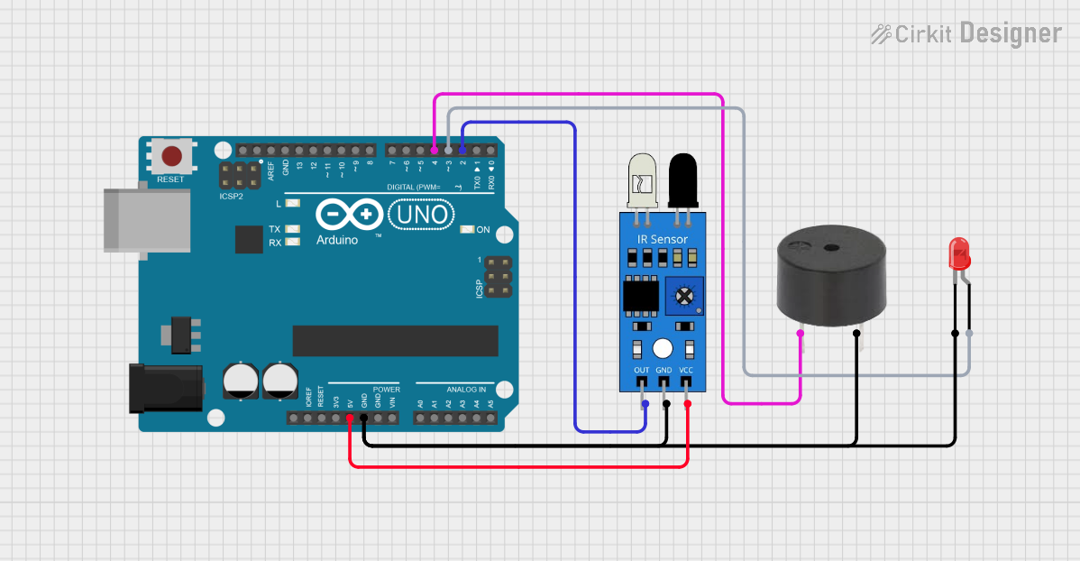 Image of irdetctet: A project utilizing ir object sensor in a practical application