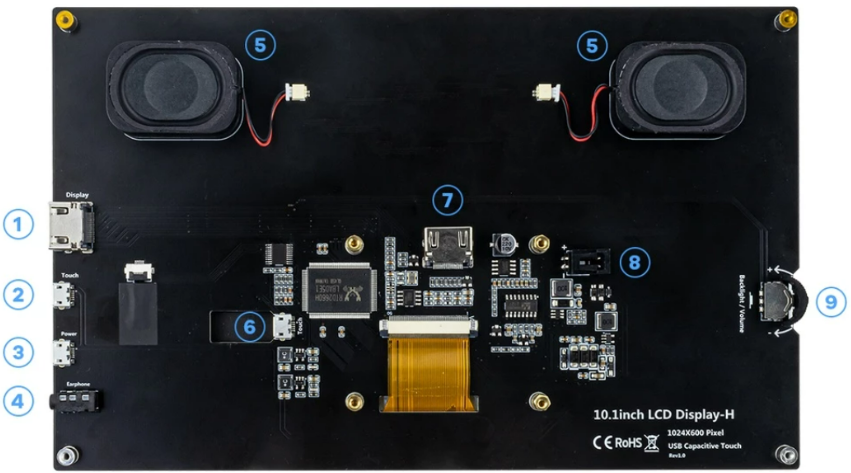 Image of Raspberry Pi Touch Display 10.1"