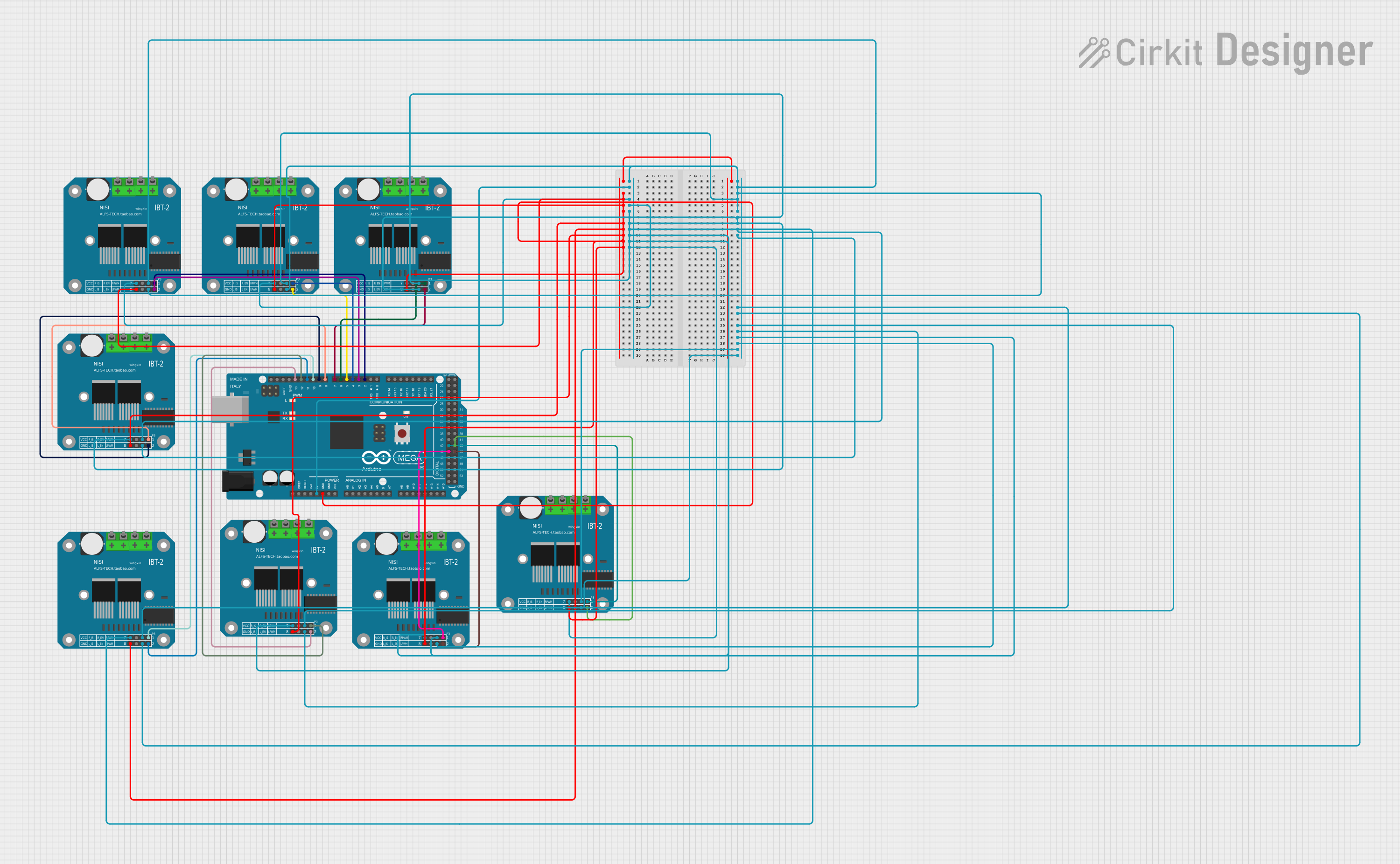 Image of alter: A project utilizing BTS7960 Motor Driver in a practical application