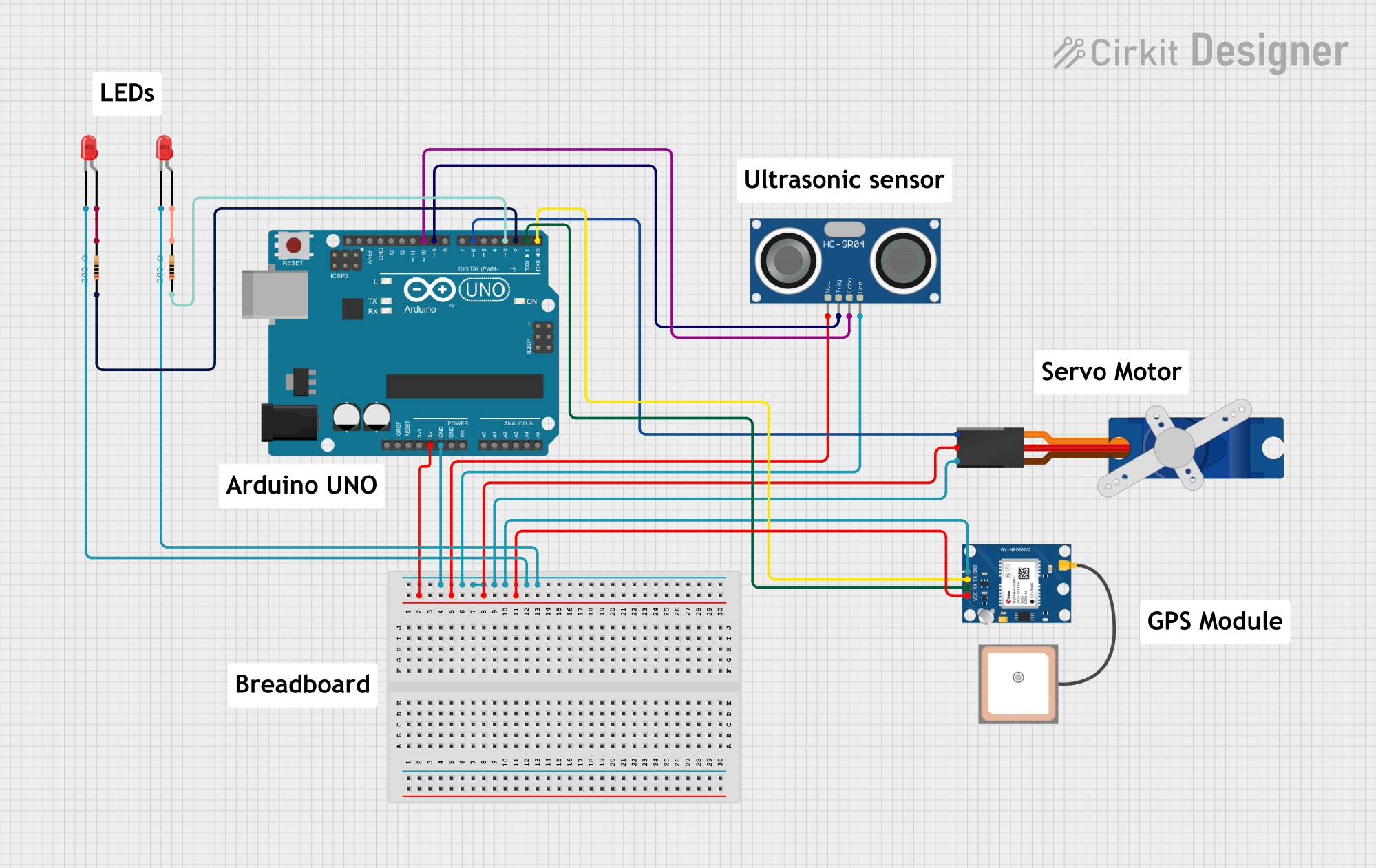 Image of Rail Guard: A project utilizing Grove ultrasonic sensor seeed in a practical application