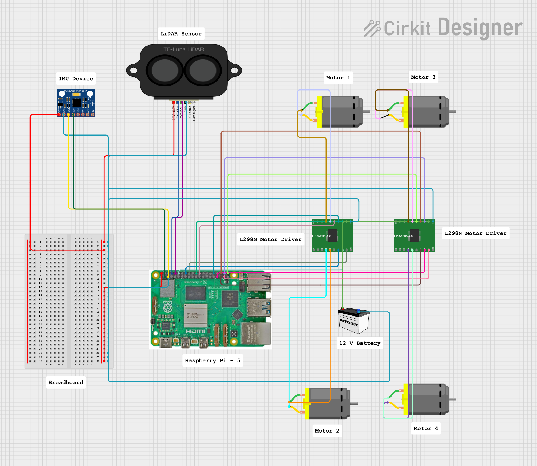 Image of Rover: A project utilizing 3D LIDAR in a practical application