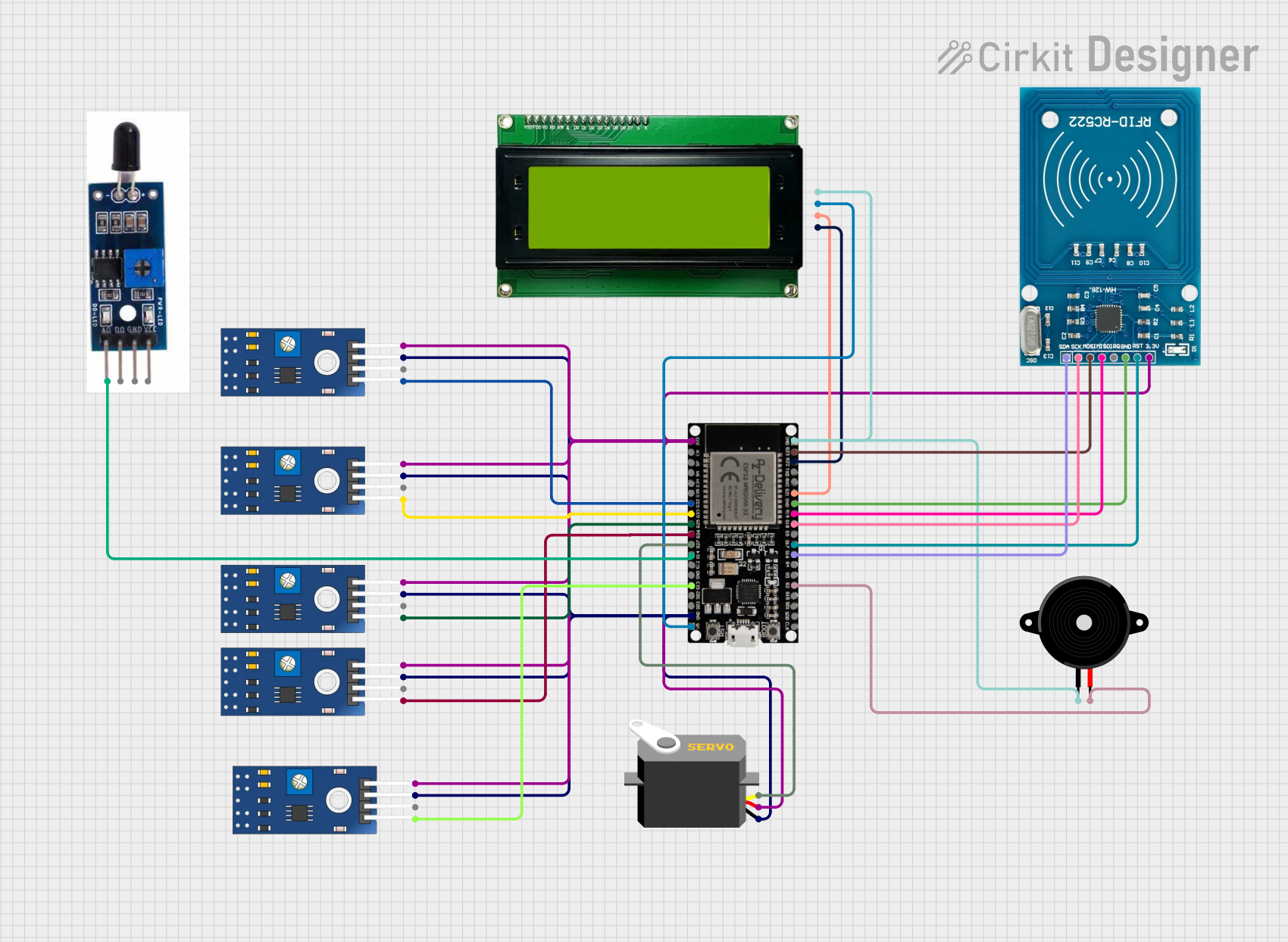 Image of ESP32-Based Multifunctional Sensor System with RFID and User Feedback