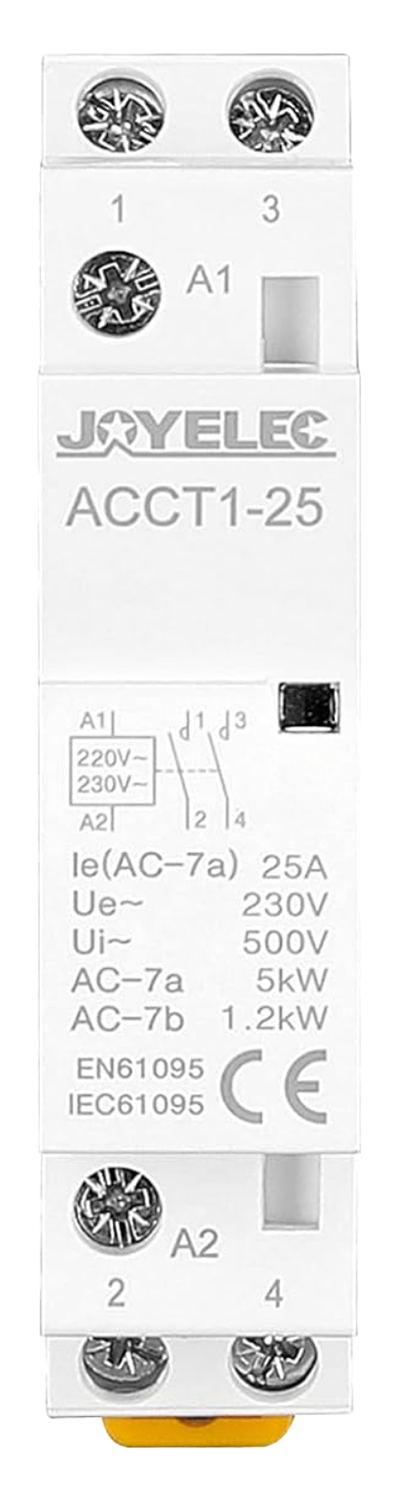 Image of JOYELEC_relè_Contattore automatico CA domestico 220V / 230V 50 / 60Hz