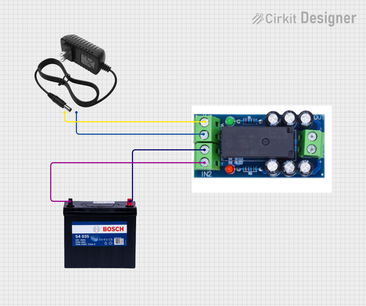 Image of power : A project utilizing 12v 7ah Battery in a practical application