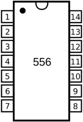 Image of 556 Timer IC