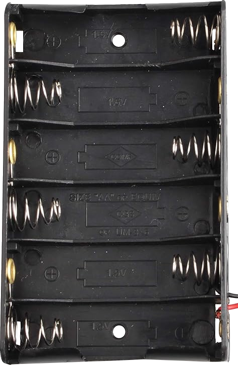 Image of 6 AA battery holder